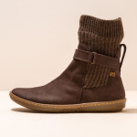 Bottines plates doublées de laine - El naturalista