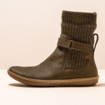 Bottines plates doublées de laine - El naturalista
