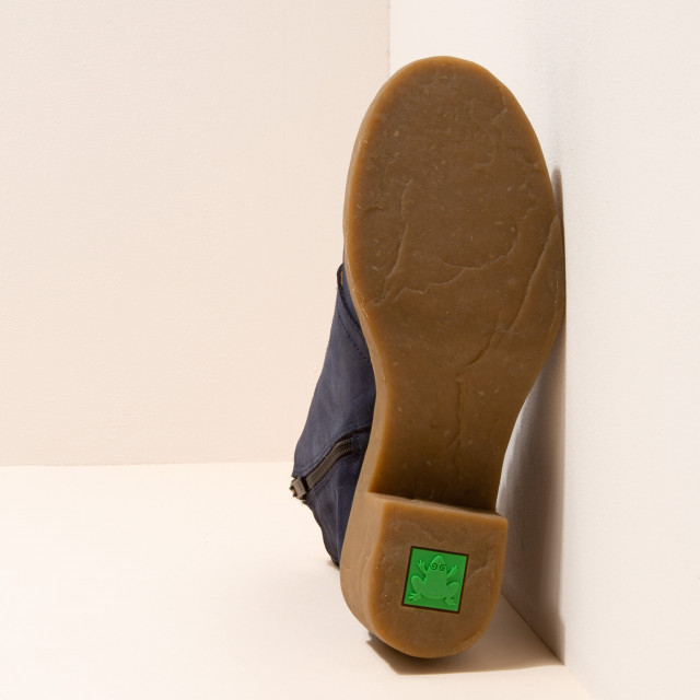 Bottines à talon et lacets en cuir suédé - El naturalista