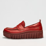 Mocassins plateforme en cuir - art