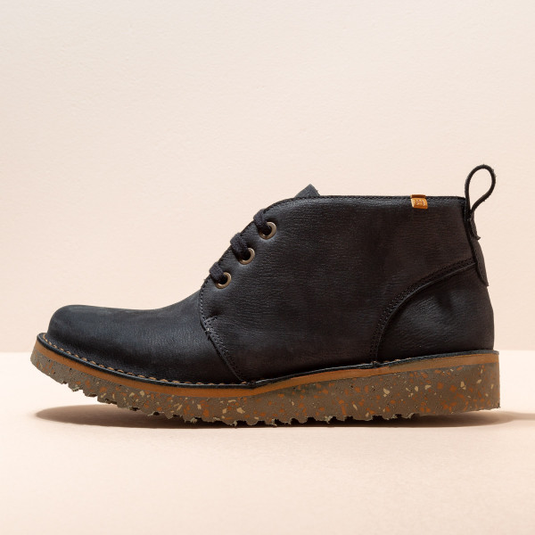 Low boots à lacets - Noir - El naturalista