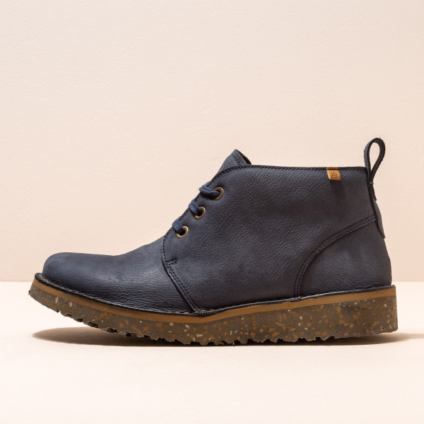 Low boots à lacets - Bleu - El naturalista