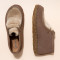 Chaussures confortables en daim et fausse fourrure - Marron - El naturalista