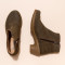 Bottines à talon en cuir à surpiqures - El naturalista