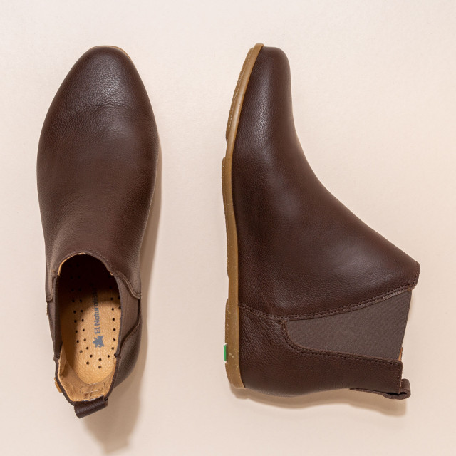 Chelsea boots en cuir - Marron - El naturalista