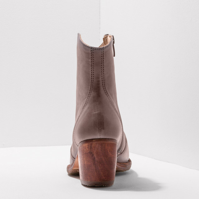 Bottines santiag en cuir - Taupe - Neosens