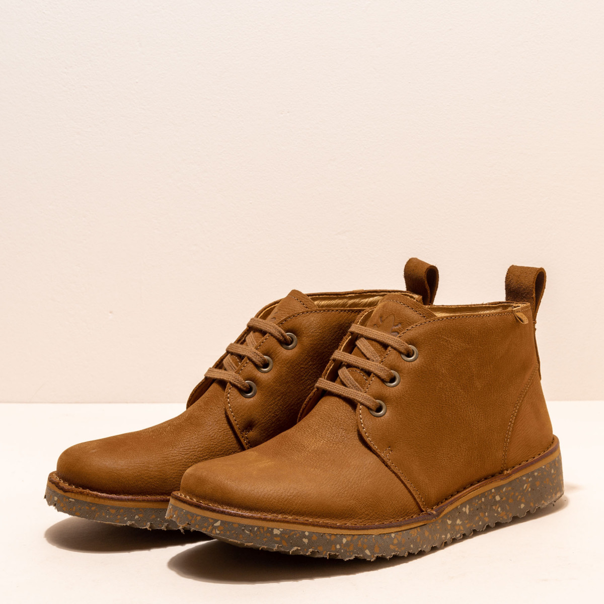 Low boots à lacets - Cuivre - El naturalista