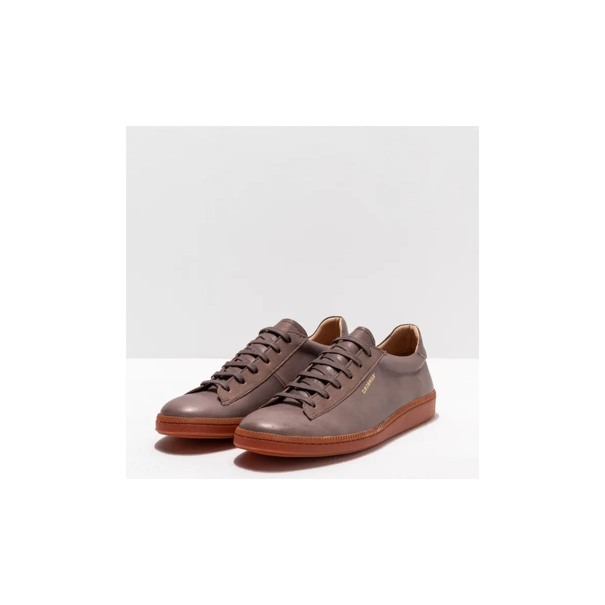 Baskets en cuir lisse - Neosens