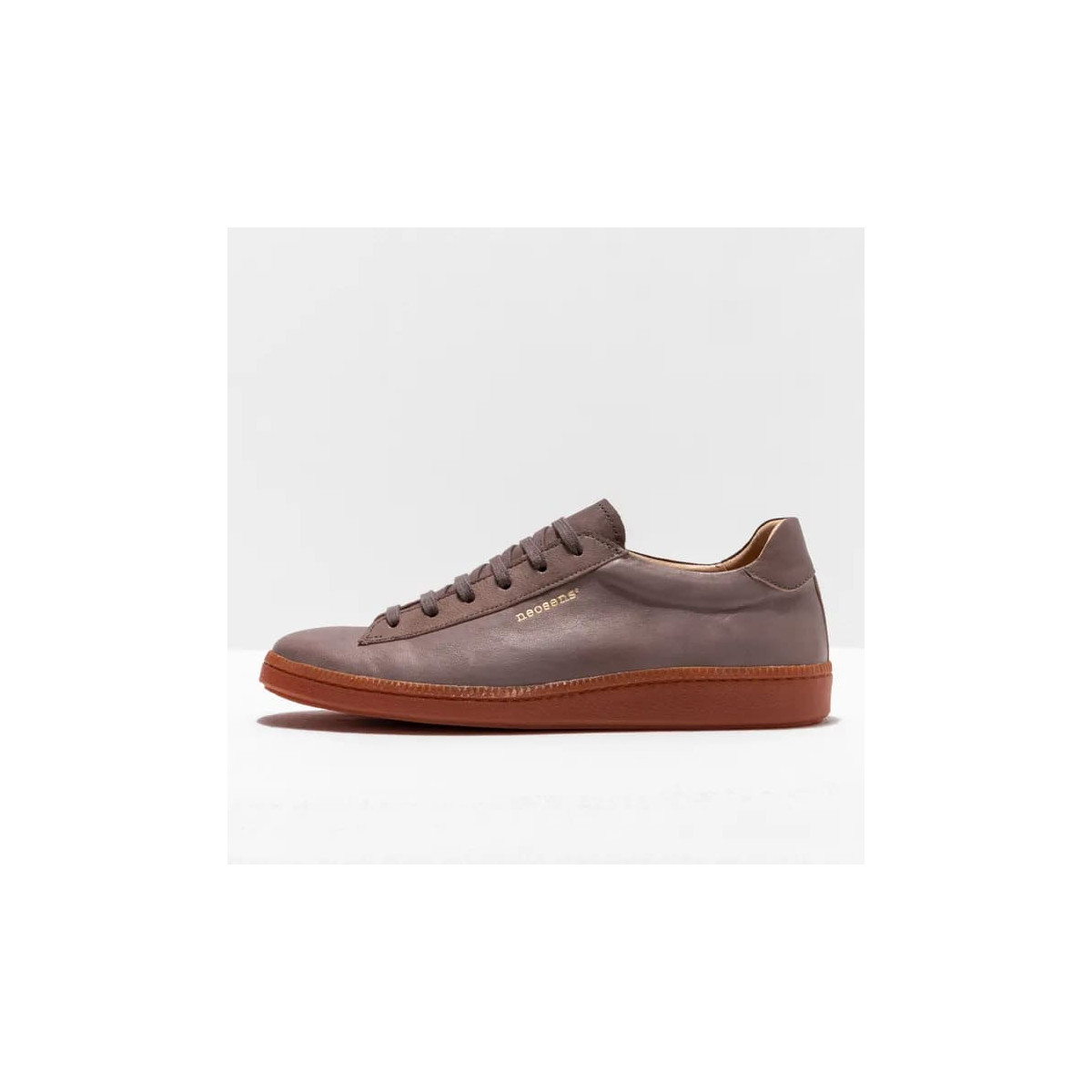 Baskets en cuir lisse - Neosens
