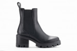 Bottines chelsea à talon en cuir - Lince