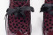 Chaussures compensées à lacets en cuir verni et daim - Lince