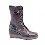 Bottes compensées en cuir - Jose Saenz