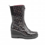 Bottes compensées zippées - Jose Saenz