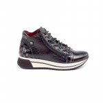 Baskets montantes en cuir - Jose Saenz