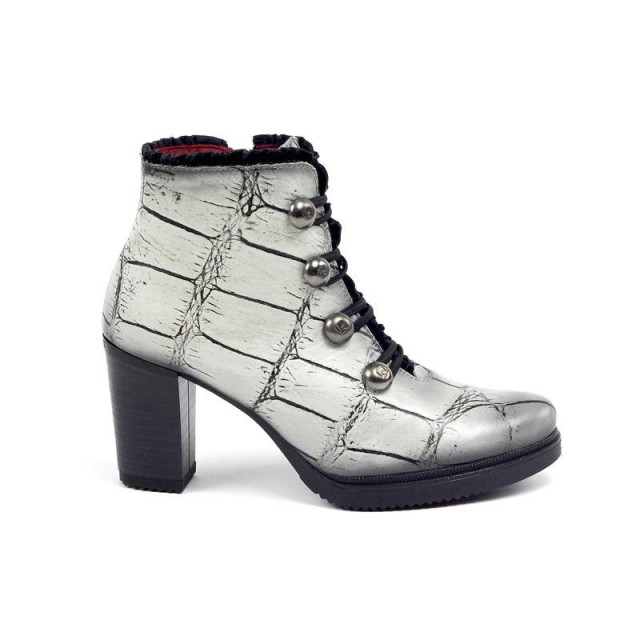 Bottines à talon en cuir patiné - Jose Saenz