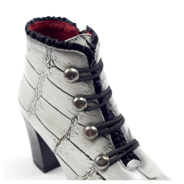 Bottines à talon en cuir patiné - Jose Saenz