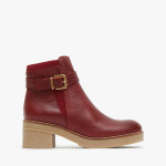 Bottines à talon à boucle dorée - Marila
