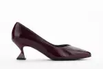 Escarpins petit talon en cuir verni - Lince