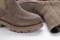 Bottines chelsea style mocassin en daim - Taupe - Lince