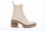 Bottines chelsea à talon en cuir - Lince