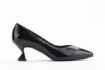 Escarpins petit talon en cuir verni - Lince