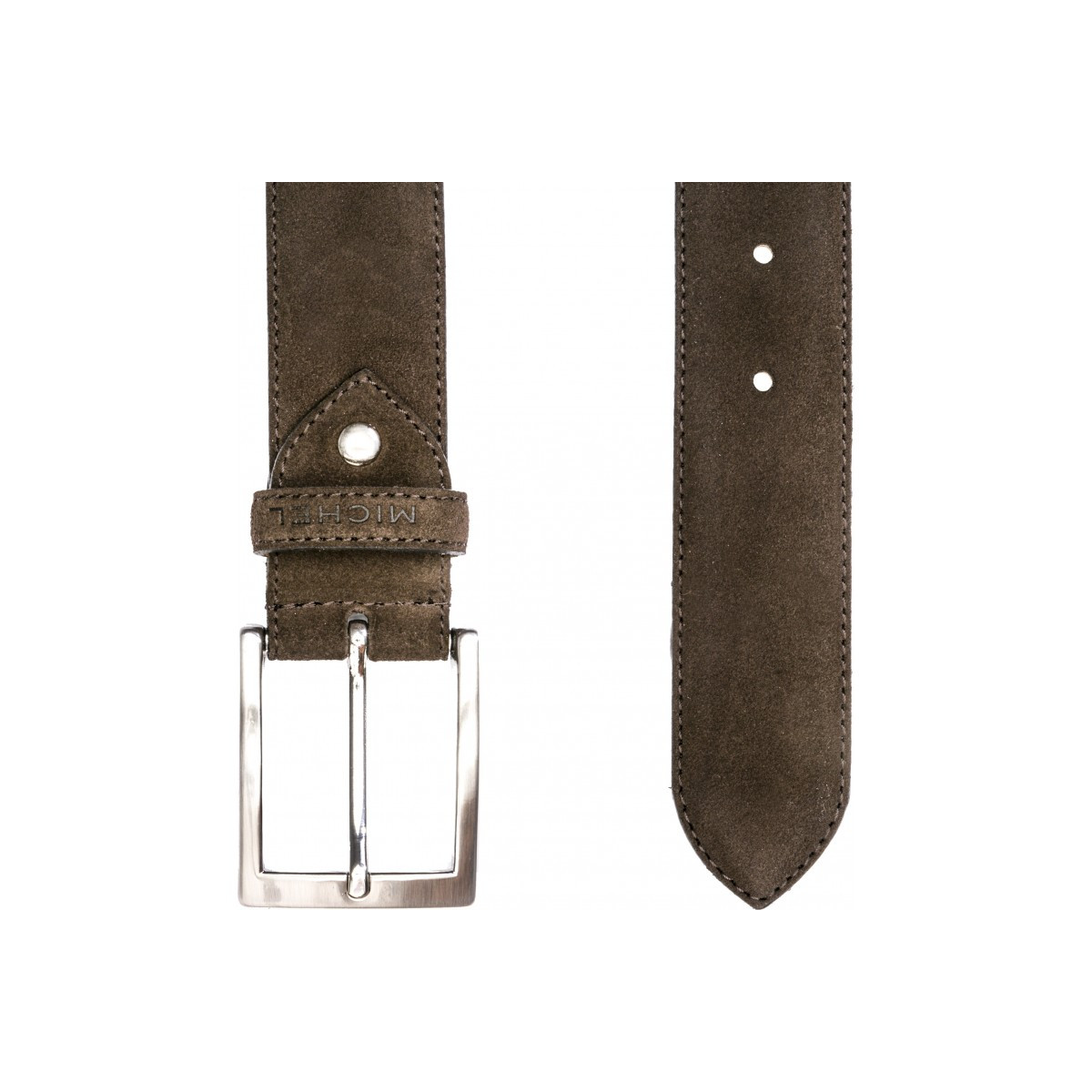 Ceinture en daim - Marron - michel