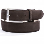 Ceinture en daim - Marron - michel