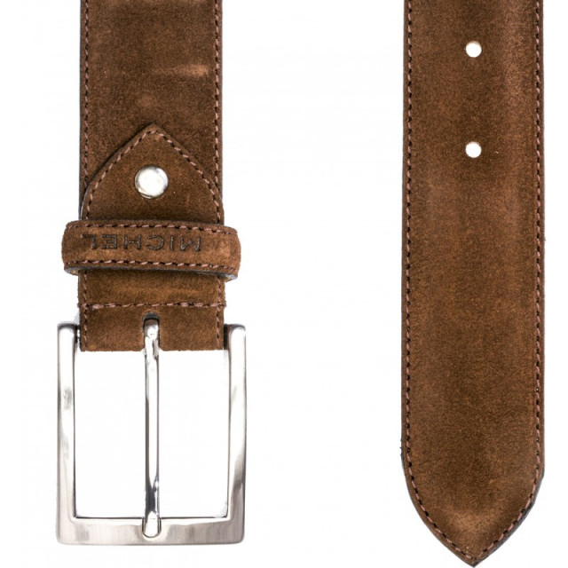 Ceinture en daim - Marron - michel