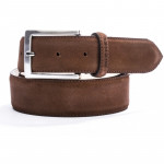 Ceinture en daim - Marron - michel