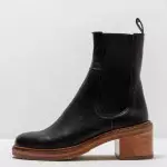 Bottines chelsea à talon en cuir - Neosens