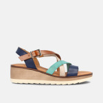 Sandales compensées à fines et larges brides - Marila