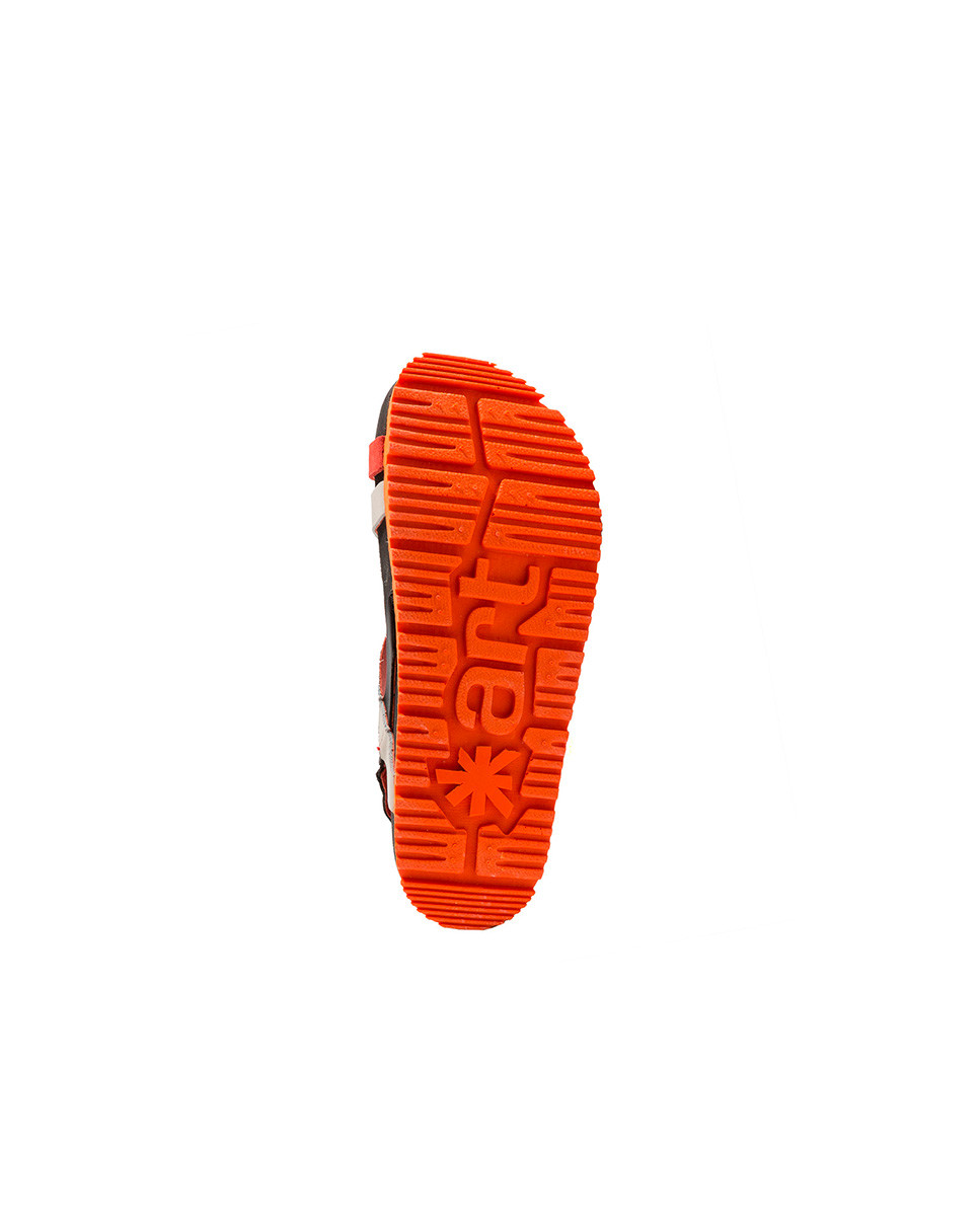 Sandales plates à lanières croisées - Orange - art