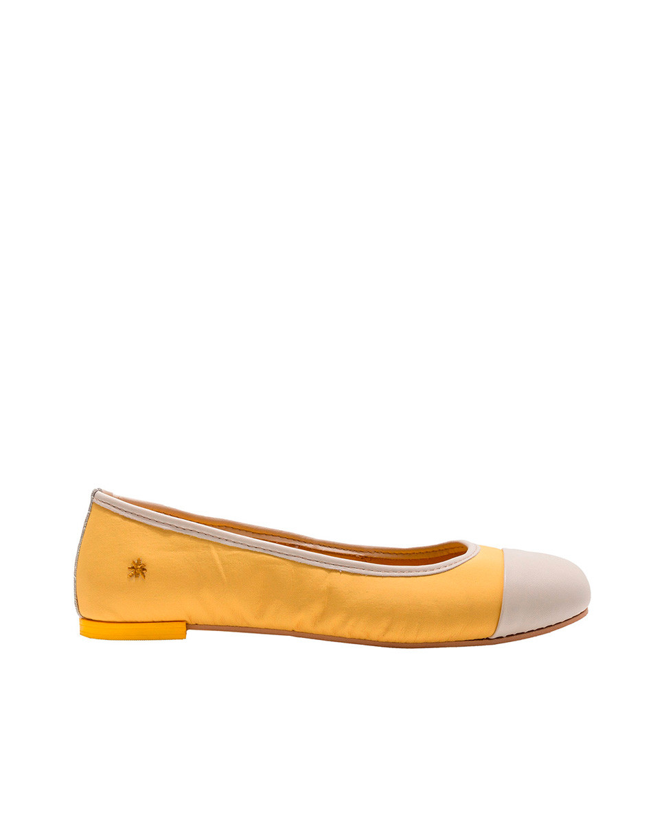 Ballerines bi-couleurs - Jaune - art