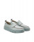 Mocassins plateforme en cuir - Bleu - art