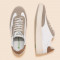 Sneakers cuir et daim - Blanc - El naturalista