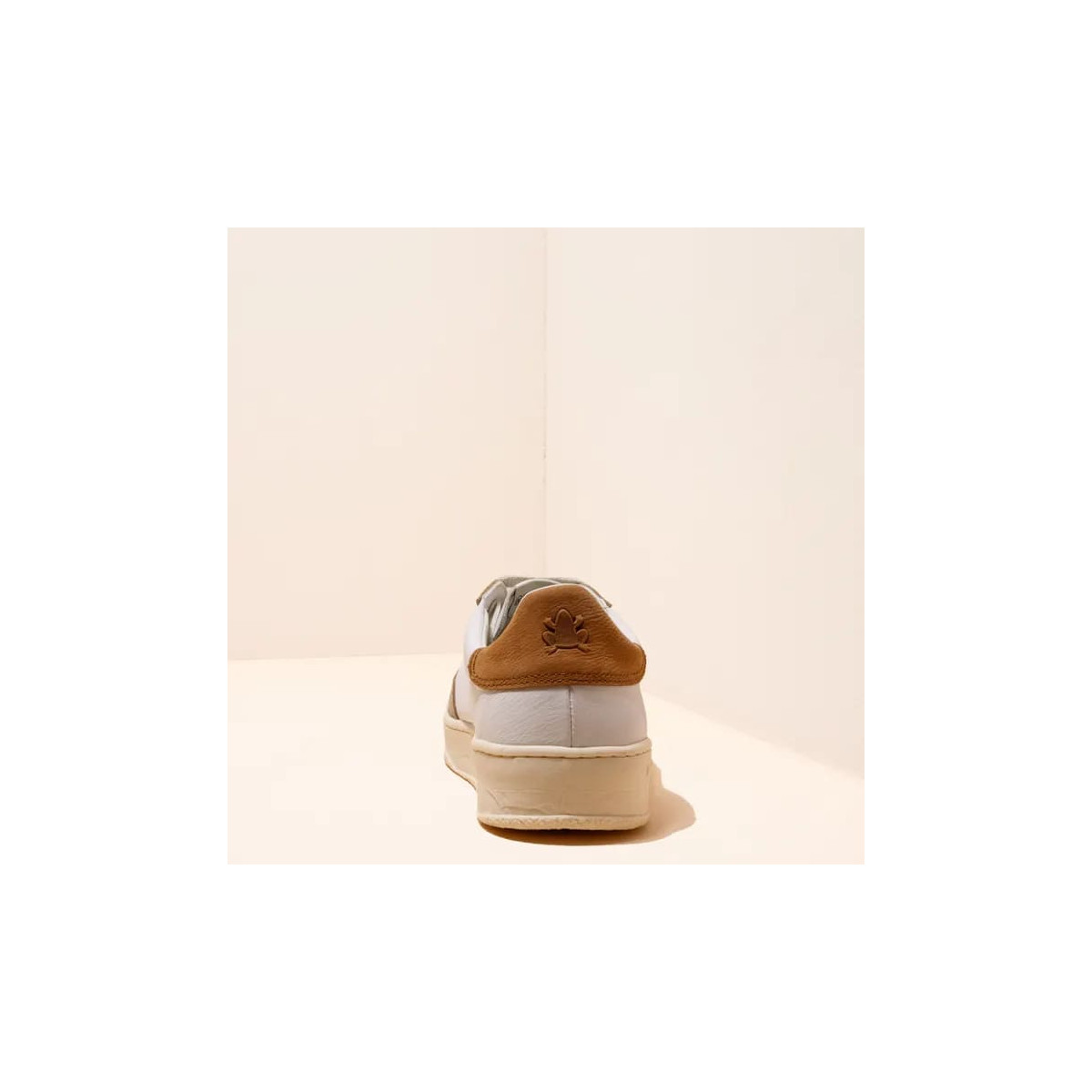 Sneakers cuir et daim - Blanc - El naturalista