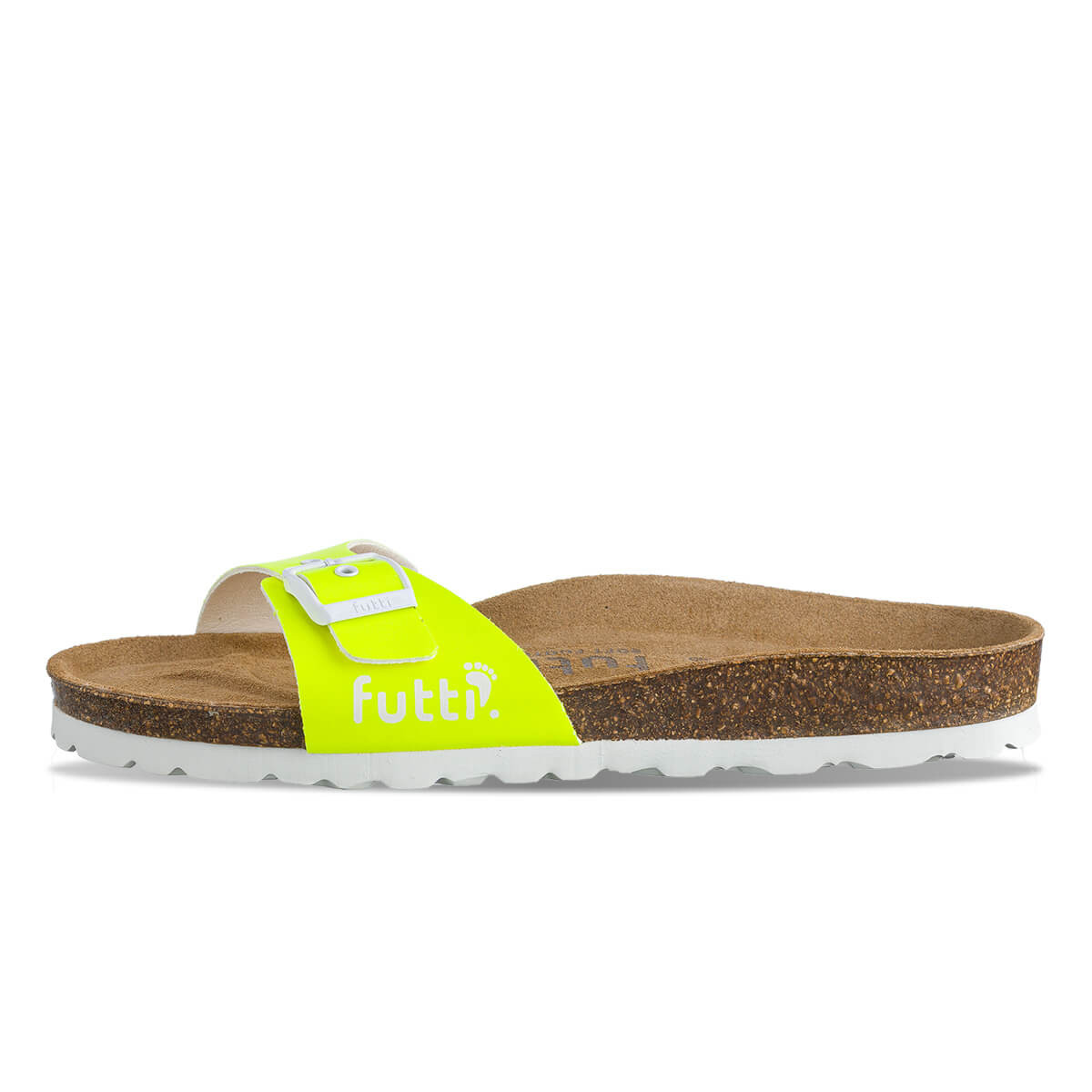 Mules plates fluo - Jaune - Futti