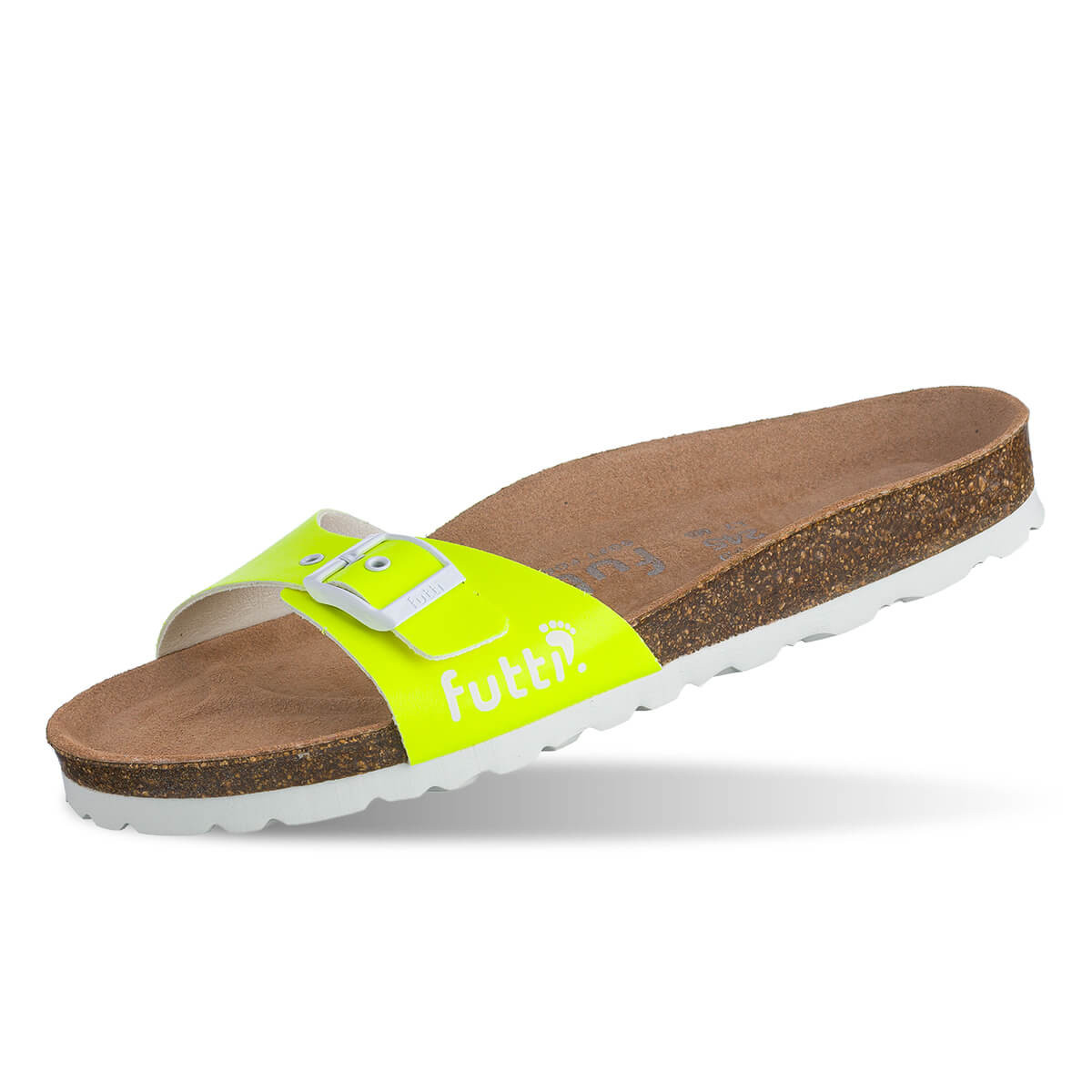 Mules plates fluo - Jaune - Futti