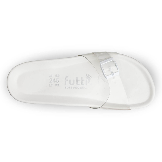 Mules plates - Blanc - Futti