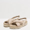 Sandales en cuir - Beige - art