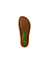 Sandales confortables plates en cuir semelle ergonomique - Rouge - El naturalista