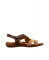 Sandales confortables plates inspiration tresses - Multicolore - El naturalista