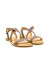 Sandales confortables plates à brides à épines entrelacées - Gris - El naturalista