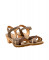 Sandales confortables à talon en bois à bride croisée - Multicolore - El naturalista