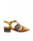 Sandales confortables en cuir à talon carré - Multicolore - El naturalista