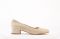 Escarpins en daim petit talon - Beige - Lince