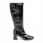 Bottes hautes en cuir bi-color - Jose Saenz
