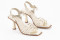 Sandales confortables à talon entonnoir multi brides - Beige - Lince