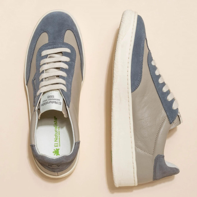 Sneakers cuir et daim - El naturalista