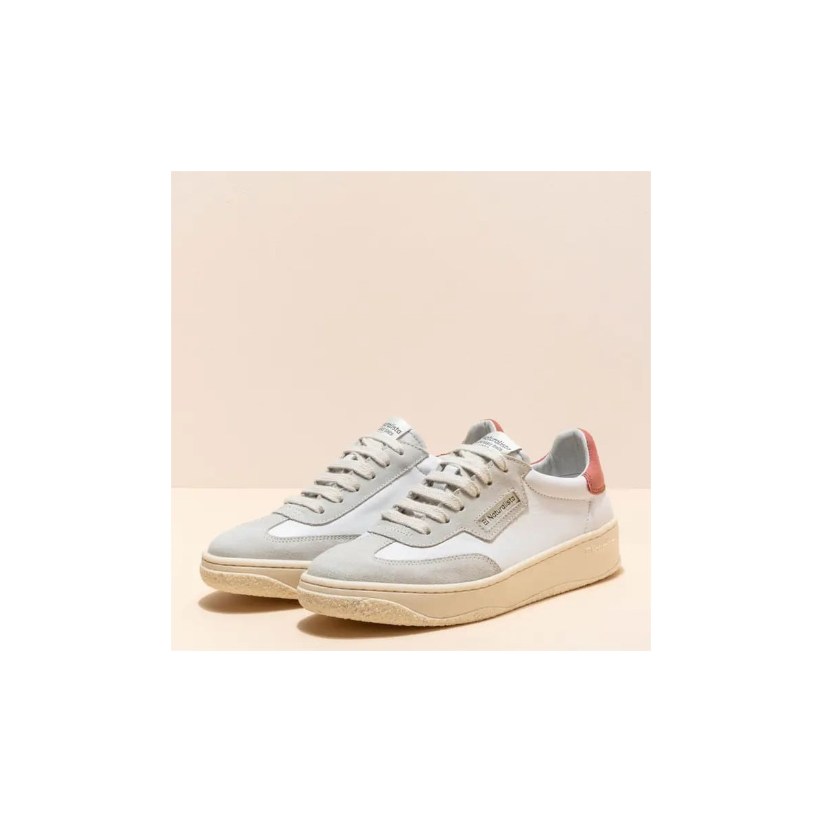 Sneakers cuir et daim - El naturalista